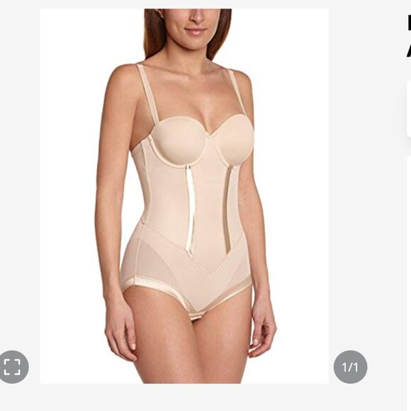 Maidenform Women's Body Shaper With Built-In Bra and Anti-Static Shapewear 34C